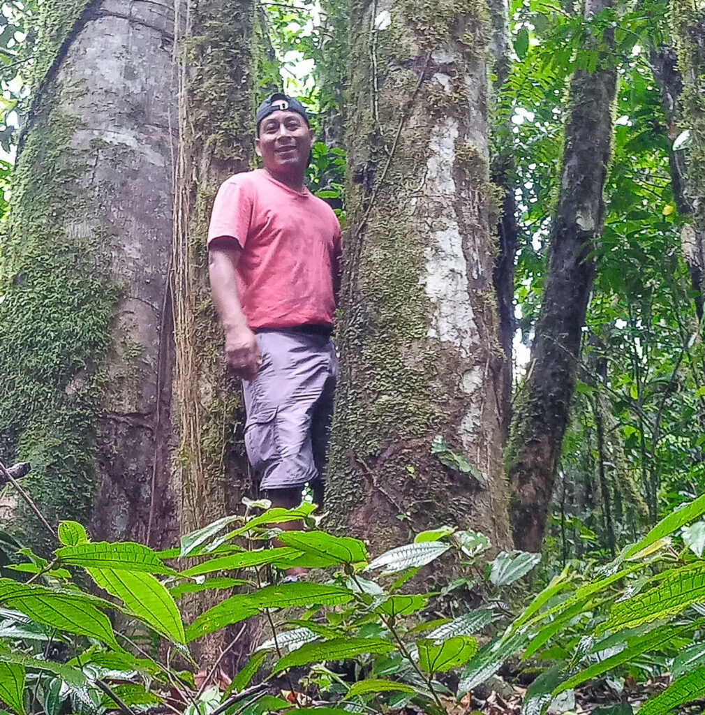 My guide into the Amazon José Aguinda